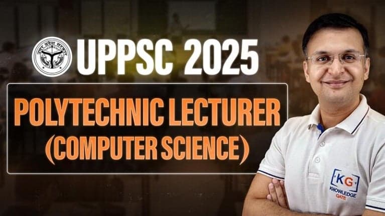 UPPSC Polytechnic Lecturer 2025 (CS) course cover
