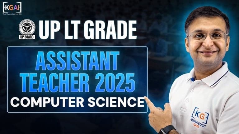 UP LT Grade Assistant Teacher 2025 Computer Science Course course cover