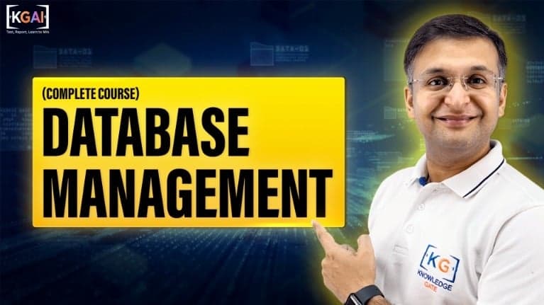 Database Management System course cover