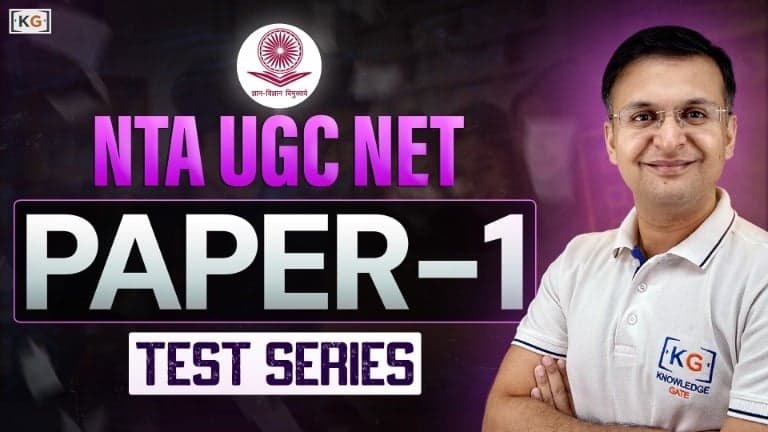 NTA UGC NET Paper - 1 Test Series course cover