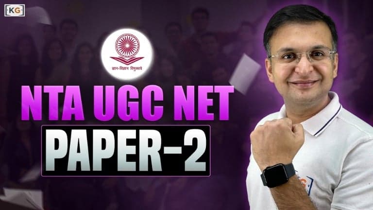 NTA-UGC-NET Paper - 2