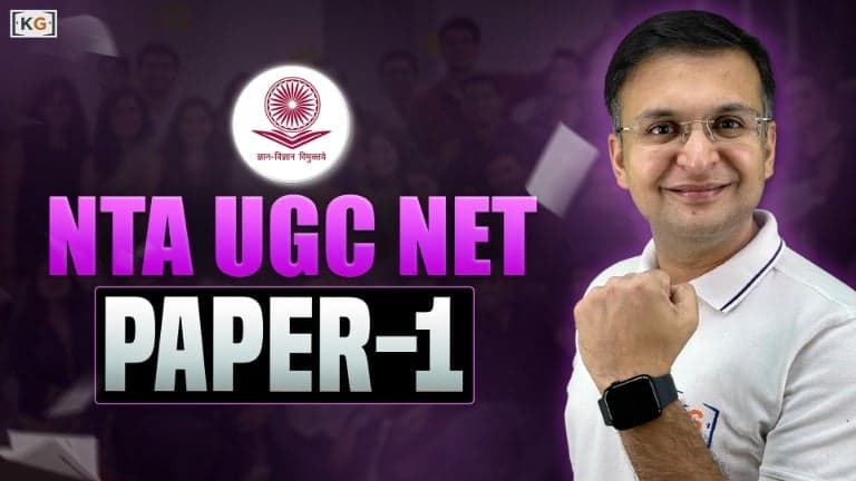 NTA-UGC-NET Paper - 1