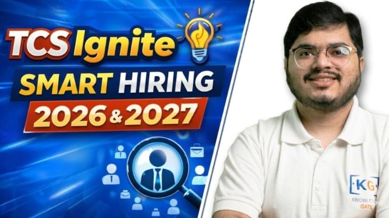 TCS IGNITE SMART HIRING 2027 & 2026