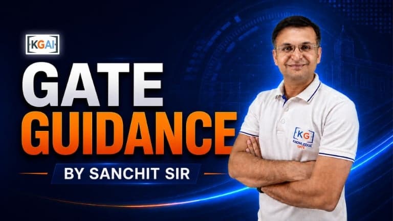 GATE Guidance by Sanchit Sir course cover