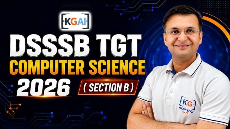 DSSSB TGT Computer Science 2026 Section B