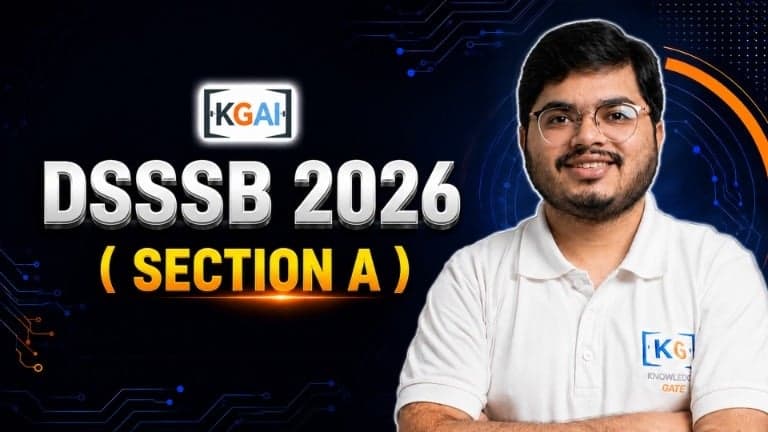DSSSB 2026 Section A