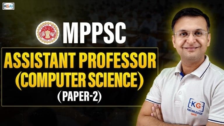 MPPSC Assistant Professor Computer Science Paper 2 2026