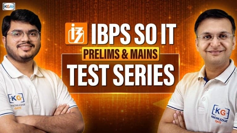 IBPS SO IT OFFICER Test Series course cover
