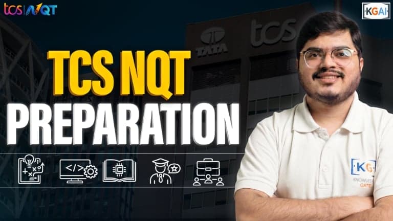 TCS NQT Preparation course cover