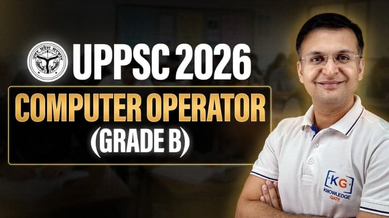 UPPSC Computer Operator Grade B 2026 course cover