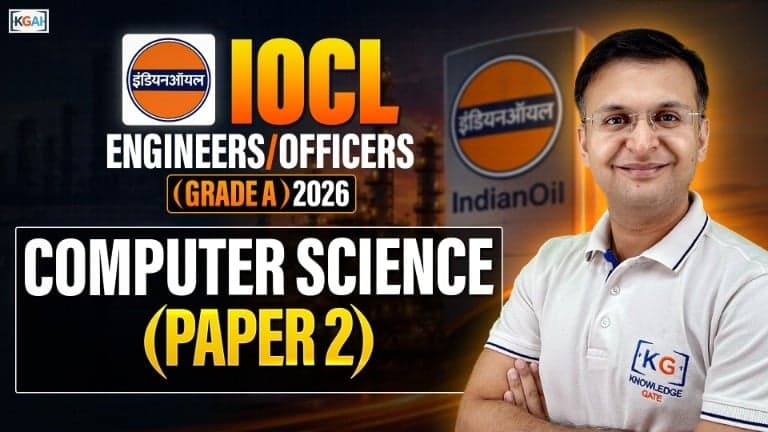 IOCL Engineers/Officers (Grade A) 2026 – Computer Science (Paper 2)