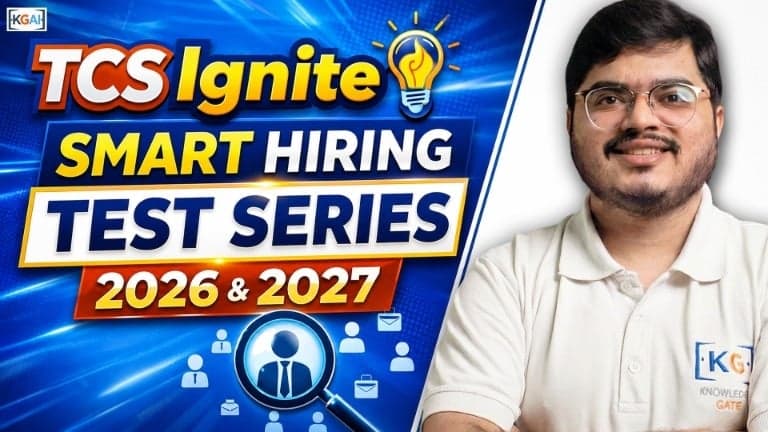 TCS IGNITE SMART HIRING Test Series course cover