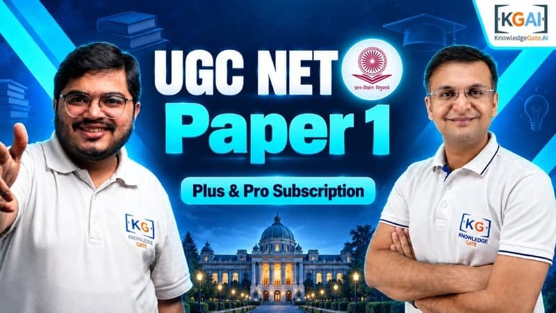 UGC NET Paper 1 (All Subjects) course cover