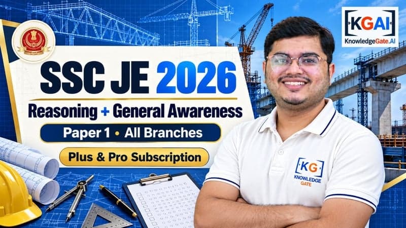 SSC JE – Non-Technical Course course cover