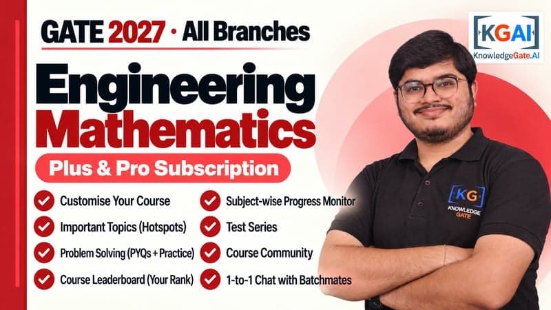 Engineering Mathematics for GATE Exam course cover