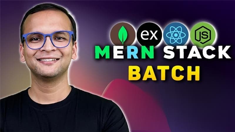 MERN Stack course cover