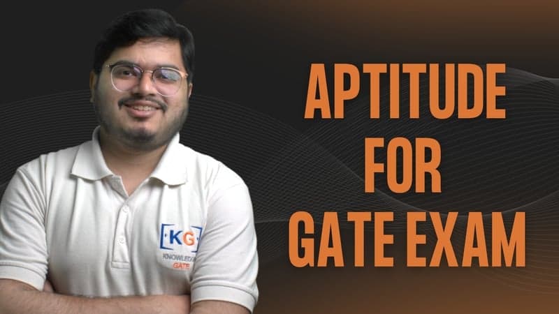 APTITUDE for GATE Exam course cover